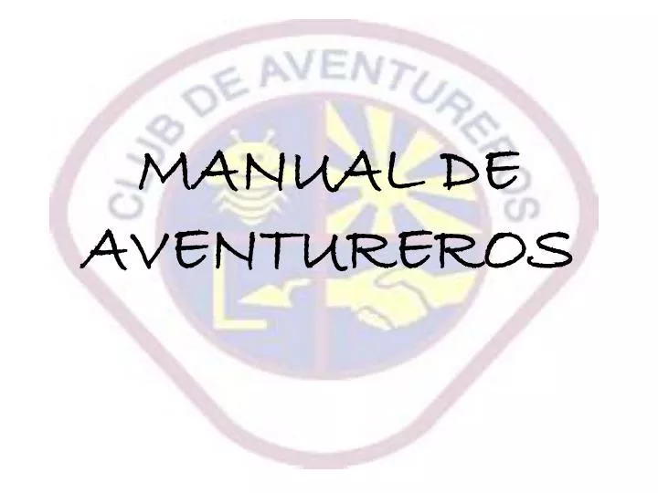 manual de aventureros