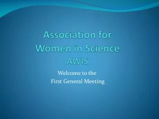 Association for Women in Science AWIS