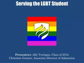 Serving the LGBT Student