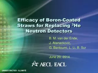 Efficacy of Boron-Coated Straws for Replacing 3 He Neutron Detectors