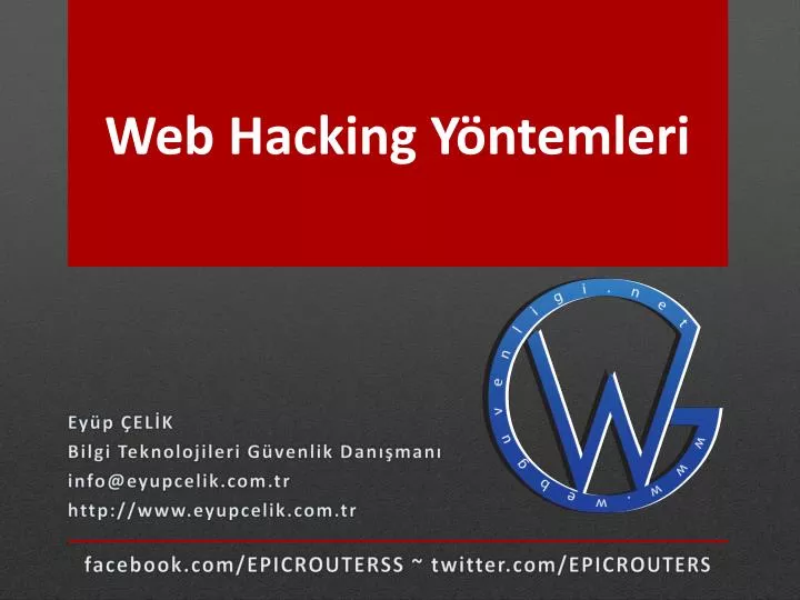 web hacking y ntemleri