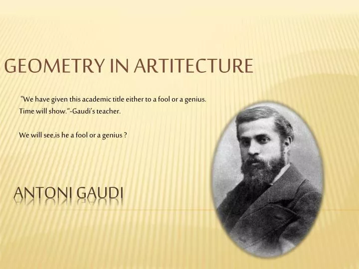 geometry in artitecture