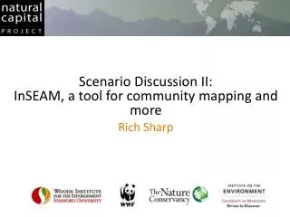 Scenario Discussion II: InSEAM , a tool for community mapping and more