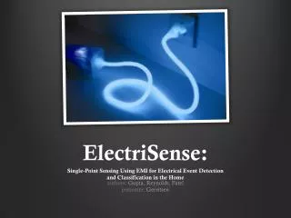 ElectriSense :
