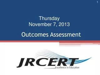 Outcomes Assessment