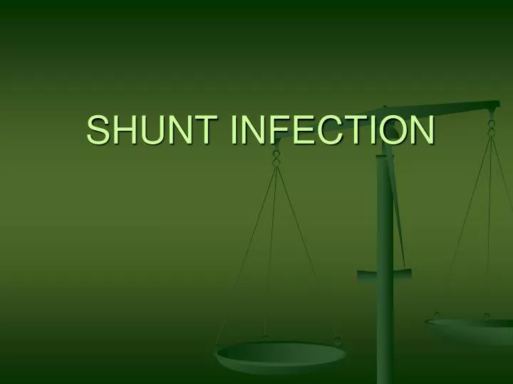 shunt infection