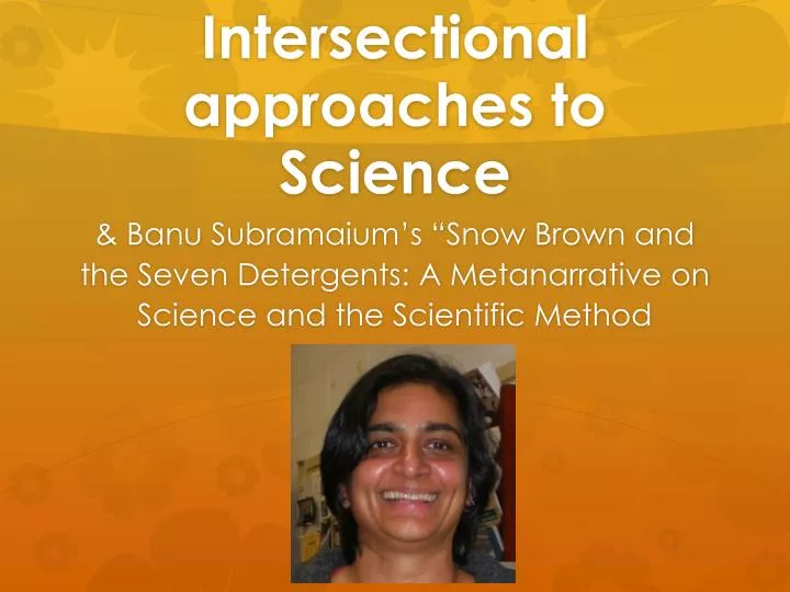 intersectional approaches to science