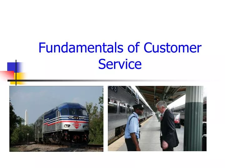 fundamentals of customer service