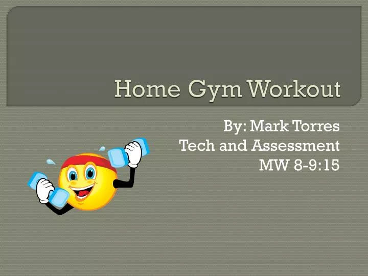 home gym workout