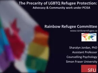 Rainbow Refugee Committee www.rainbowrefugee.ca