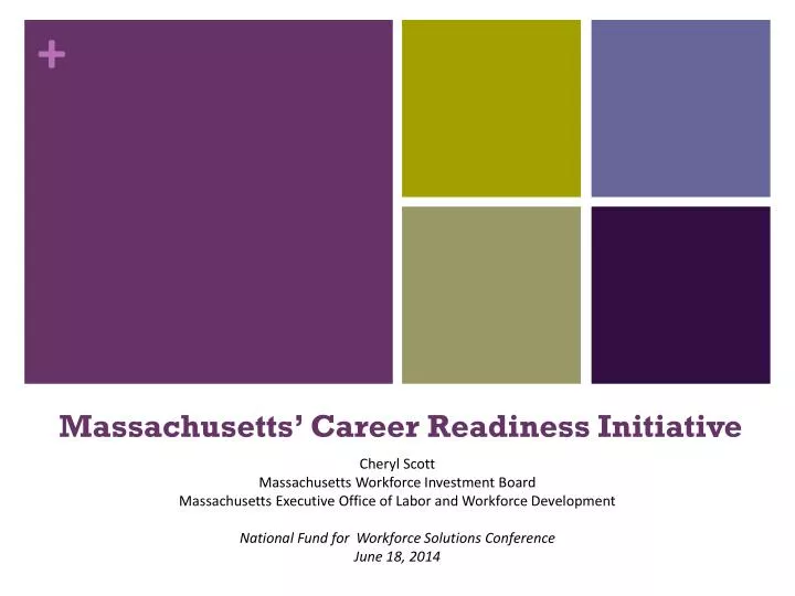 massachusetts career readiness initiative