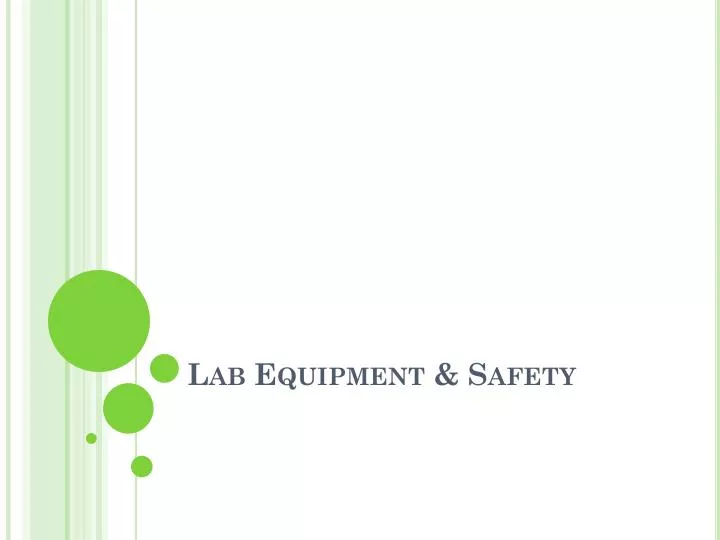 lab equipment safety