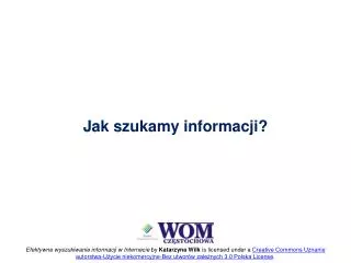 jak szukamy informacji