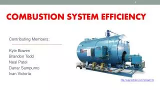 Combustion System Efficiency