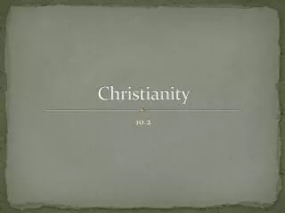 Christianity