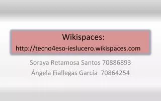 wikispaces http tecno4eso ieslucero wikispaces com