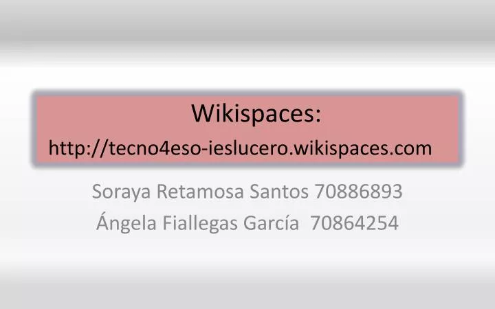 wikispaces http tecno4eso ieslucero wikispaces com