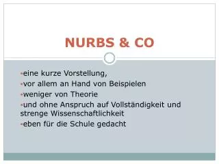 nurbs co