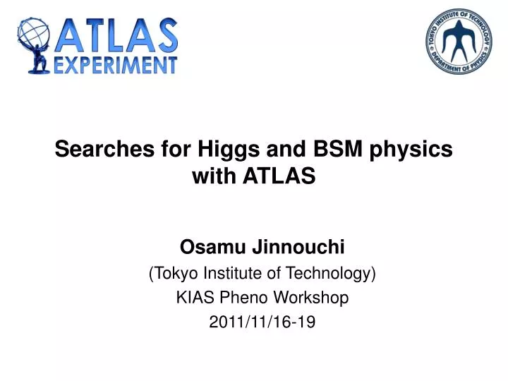 searches for higgs and bsm physics with atlas