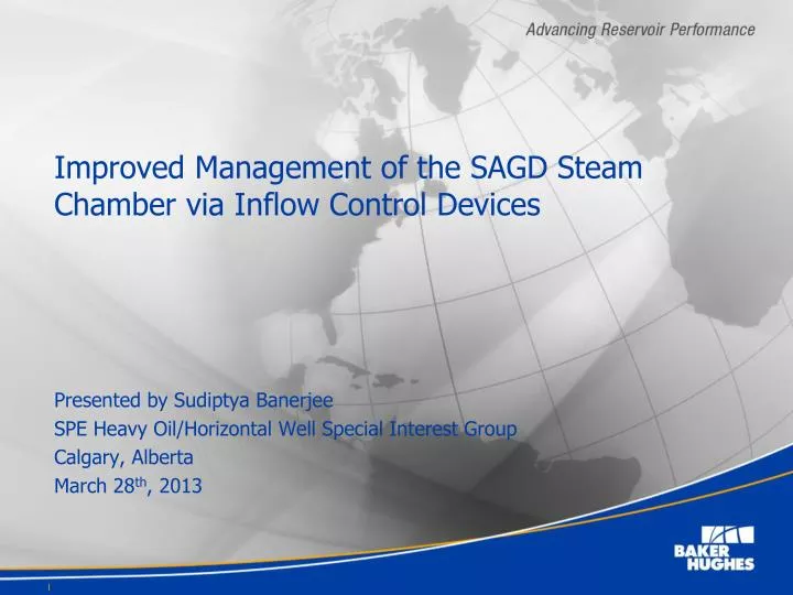 improved management of the sagd steam chamber via inflow control devices