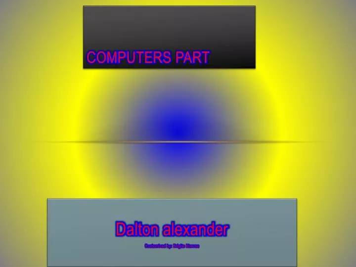 computers part