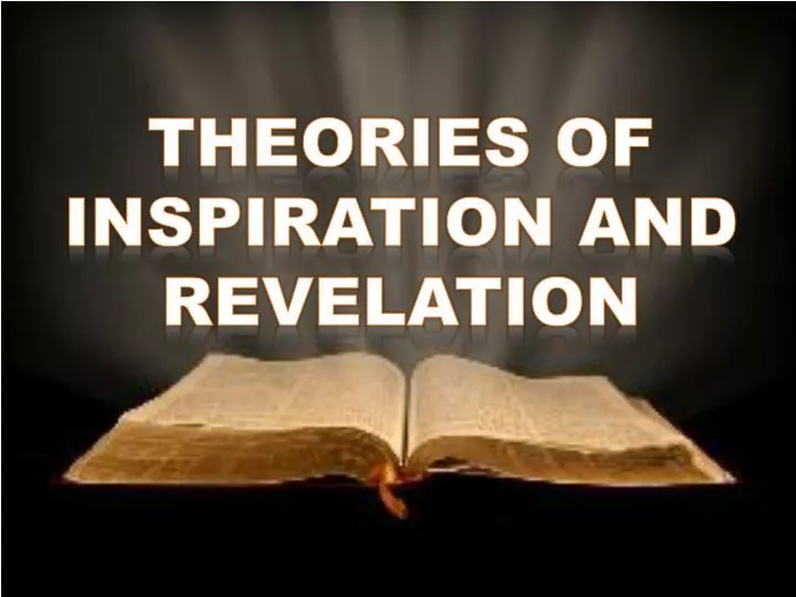 theories of inspiration and revelation