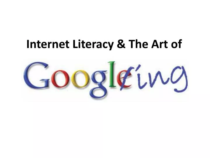 internet literacy the art of