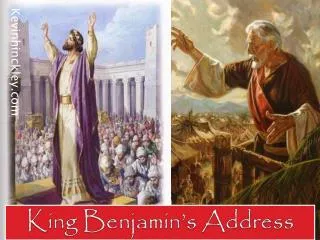 King Benjamin’s Address