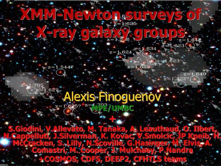 xmm newton surveys of x ray galaxy groups