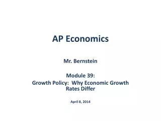 AP Economics