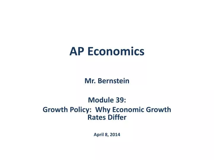 ap economics