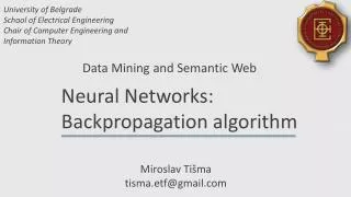Data Mining and Semantic Web