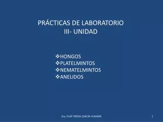 pr cticas de laboratorio iii unidad