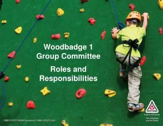 Woodbadge 1 Group Committee Roles and Responsibilities