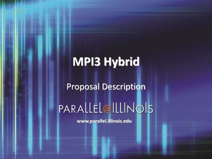 mpi3 hybrid