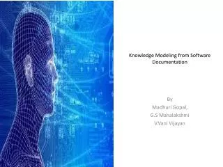 Knowledge Modeling from Software Documentation