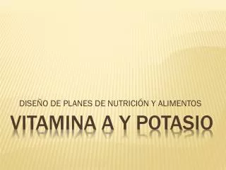 dise o de planes de nutrici n y alimentos