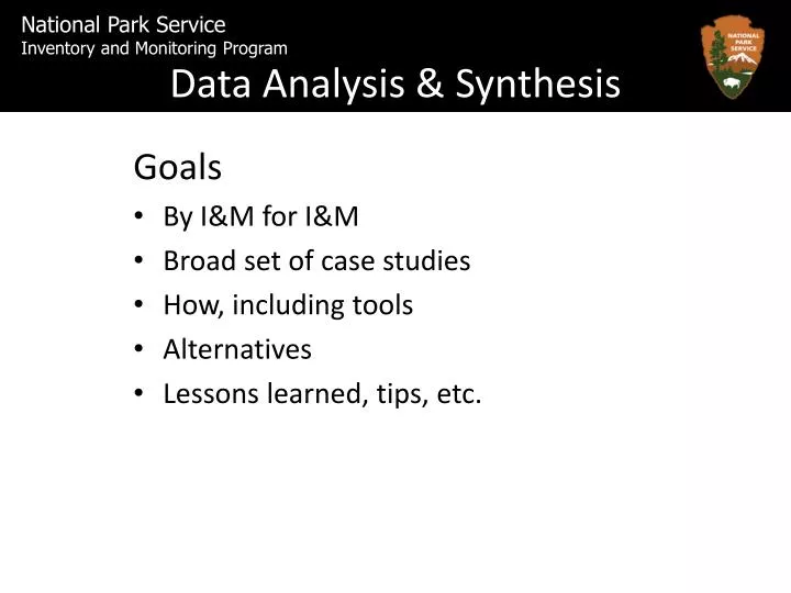 data analysis synthesis