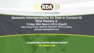 DFT Basic Digital &amp; Data Concepts - data is inherently collective data