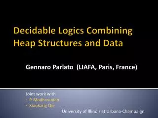 Decidable Logics Combining Heap Structures and Data