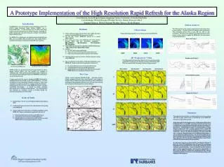 A Prototype Implementation of the High Resolution Rapid Refresh for the Alaska Region