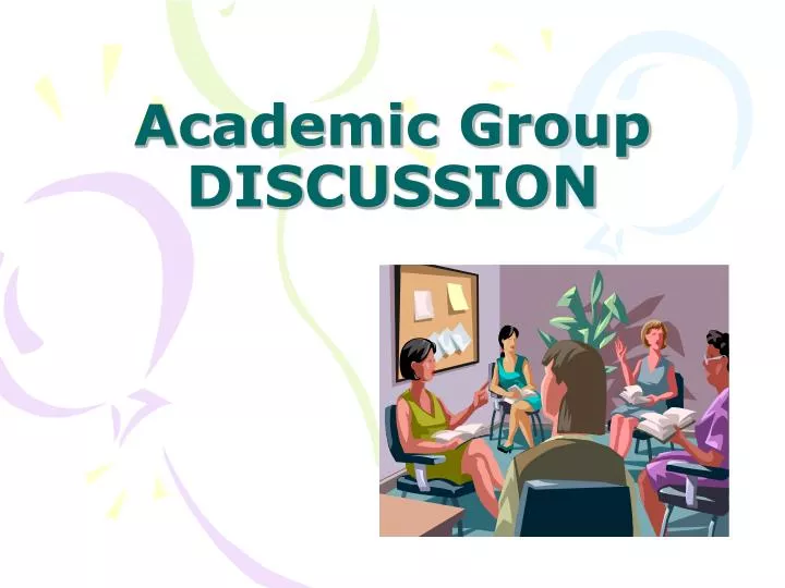 academic group discussion