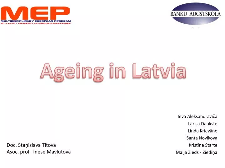 ageing in latvia