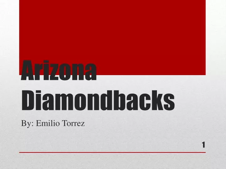 arizona diamondbacks