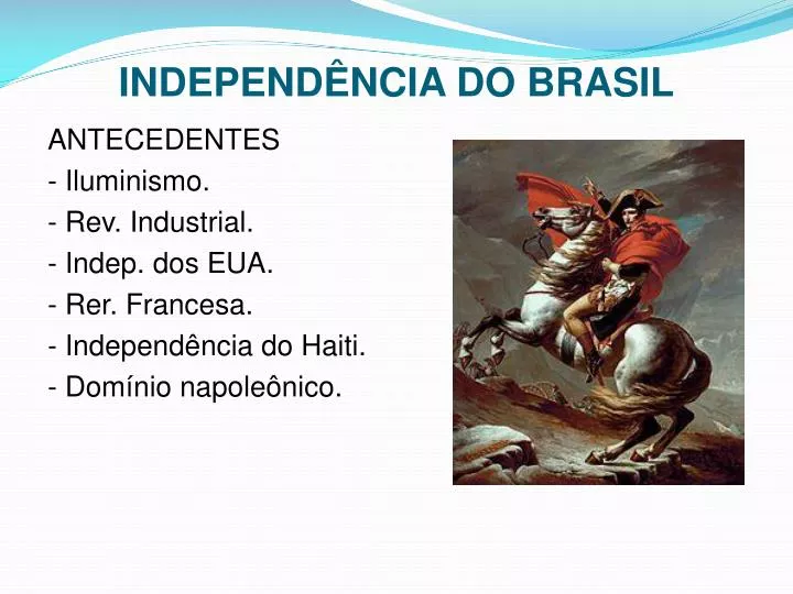 independ ncia do brasil