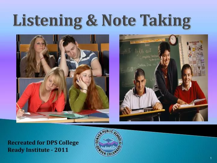 listening note taking