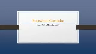 Rosewood Corniche Hotel Jeddah - Holdinn.com