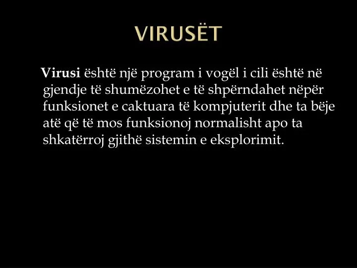virus t