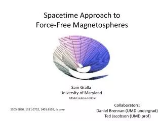 Spacetime Approach to Force-Free Magnetospheres