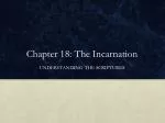 Chapter 18: The Incarnation - slide 1